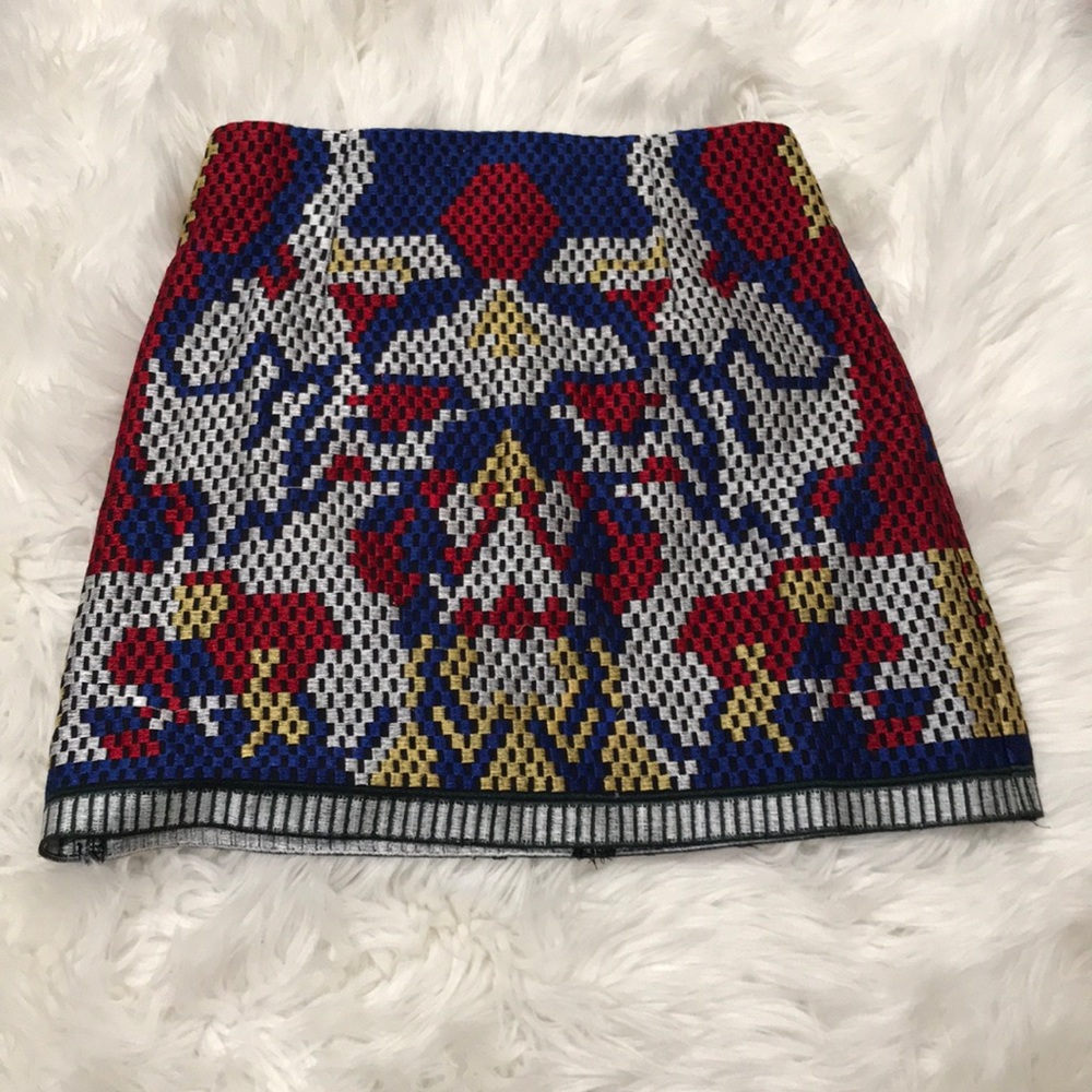 Patterned skirt